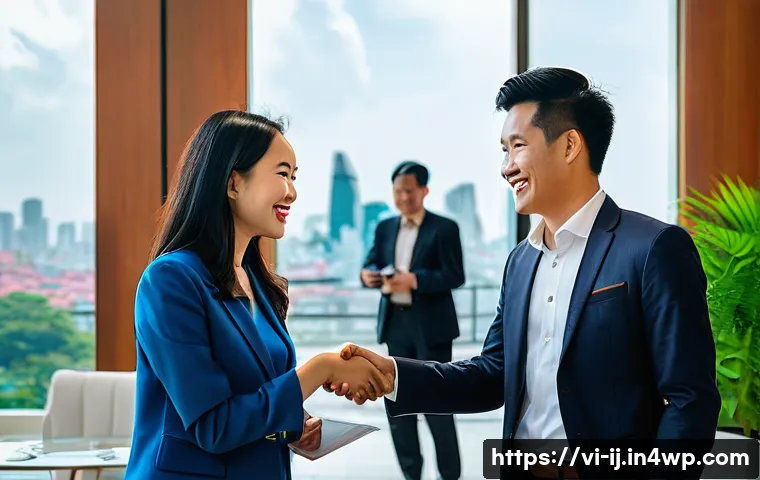 경력 스폰서 확보를 위한 실전 사례 분석 - **A Vibrant Professional Networking Event in Vietnam:**
A bustling professional networking event...